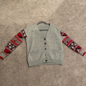 Knit Button Up Cardigan